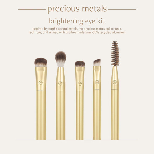 Set De Brochas De Maquillaje Ecotools Precious Metals Bright