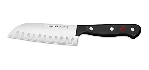 Wüsthof Gourmet 7-inch Hollow Edge  cuchillo Santoku