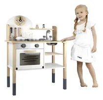 Comprar Cocina De Juguete Cocinita Realista De Madera Para Niños 