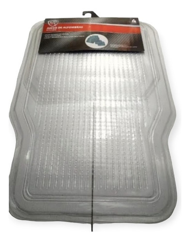 Juego De Alfombras Para Auto De Pvc Tipo Cristal Universal 