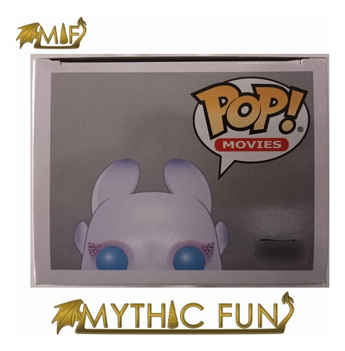 Funko Pop Como Entrenar A Tu Dragon - Light Fury 687 (Usado)
