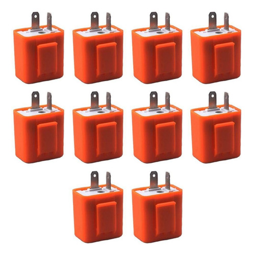 Motocicleta Led Intermitente Ajustable De 12 V Y 2 Pines,