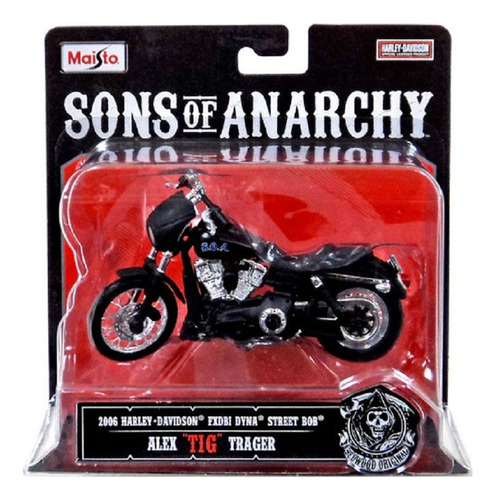 Moto De Coleccion Harley  Sons Of Anarchy Escala 1:18