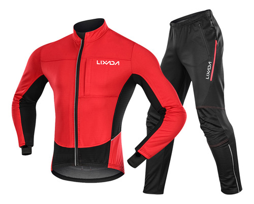 Chaqueta De Ciclismo Cycling Thermal Lixada Set Ropa Pantalo