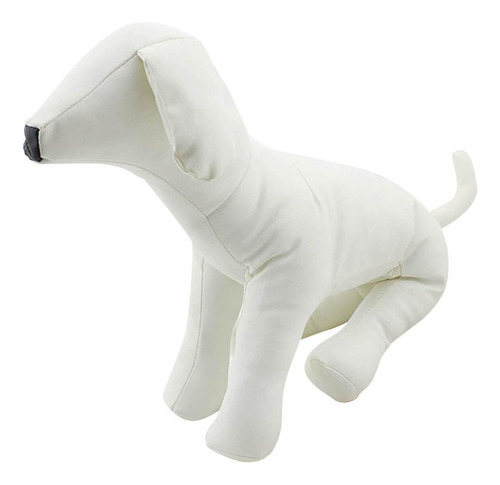 Soporte De Exhibición De Ropa Para Mascotas Talla L Blanco