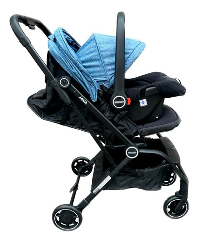 Imagen 4 de 10 de Coche Cuna Bebè Travel System Mega Baby Java 360º C/base