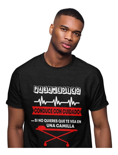 Camisetas De Paramedicos Negras Divertidas De Cleen Alexer