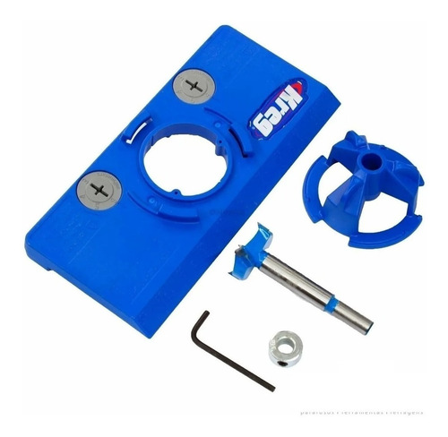 Imagen 5 de 10 de Sistema Kreg Kit Montaje Khi Slide + Hinge + Pull + Clamps