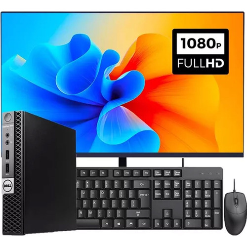 Pc Dell Optiplex 7040 Micro I5 16gb Ram 256gb Ssd 24 (Reacondicionado)