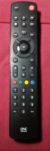 Control Remoto Tv Universal One For All Urc 1219