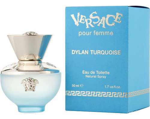 Perfume Versace Dylan Turquoise Edt En Spray Para Mujer, 50
