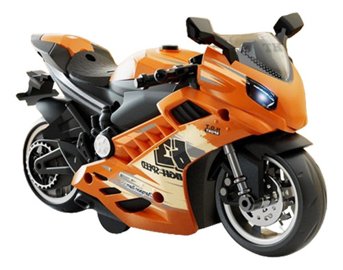 Figura De Moto Motocicleta Con Sonido Y Luz Kit De Figuras D