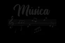 Comprar Vinilos Decorativos Musica Notas Musicales - 90x58cm