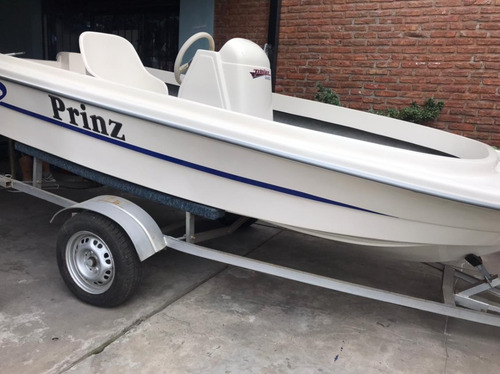 Bote Lancha Casco Prinz 440 Con Consola Y Butaca