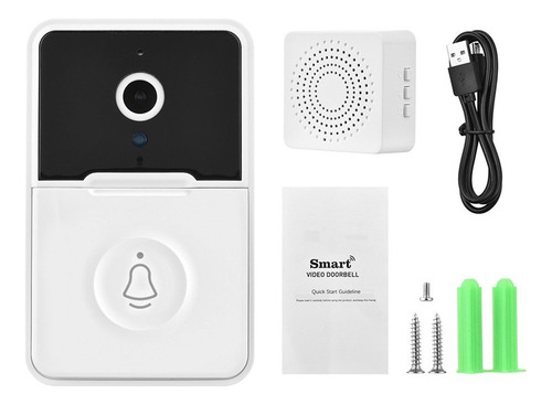 Rechargeable Wireless Doorbell Camera With Video Doorbell