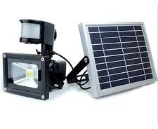 Halógeno Solar Cob De 3w Sensor De Mov.  / Energía Solares