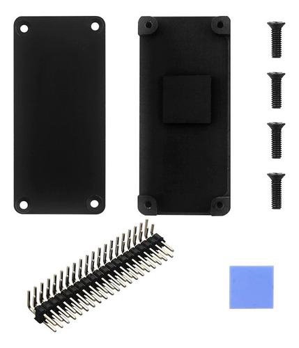 Carcasa For Raspberry Pi Zero 2 W Con Disipador Aluminio