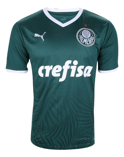 Camisa Puma Palmeiras I 2022 Masculina - Verde