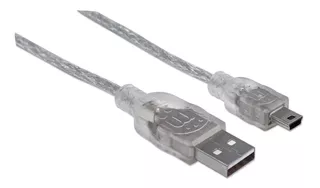 Cable Usb 2.0 A Mini Usb B Macho 1.8m Manhattan