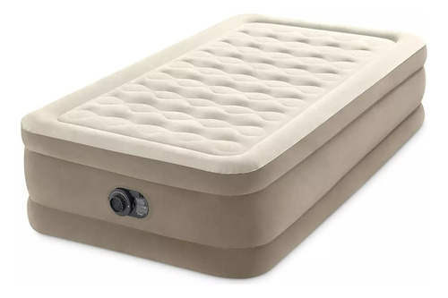 Colchon Cama Inflable Electrico 1 Plaza Inflador Recargable