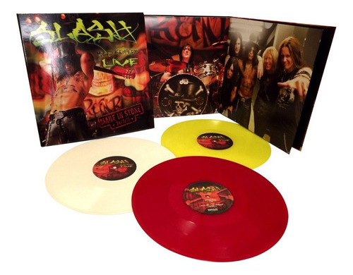 Slash Made In Stoke Lp 3vinilos Colores Import.new En Stoc 