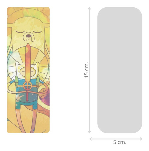 Pack 12 Separadores Para Libros Colección Adventure Time Multicolor Adventure Time 2