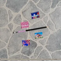 Comprar Etiquetas Escolares Personalizadas Lápices, Libros Cuadernos