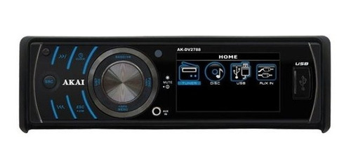 Combo Akai Radio Dvd Bluetooth 1 Din + Componentes 320w 6,5 