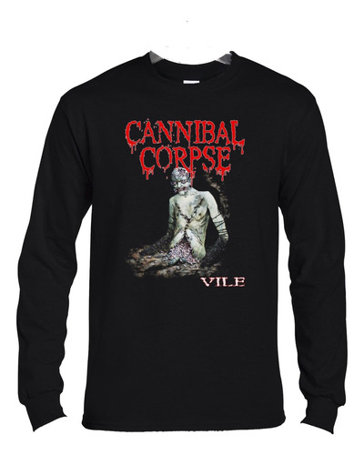 Polera Ml Cannibal Corpse Vile Metal Abominatron