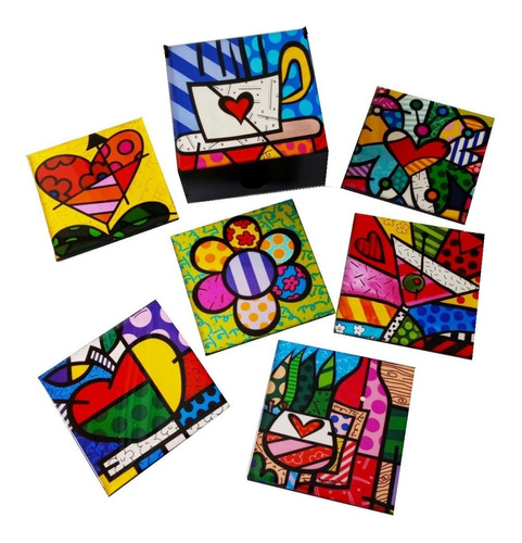 Portavasos Britto Caja X 6 Resinados