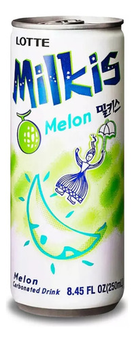 Bebida Coreana Milkis Sabor Melon 6 Pz Refresco Melón