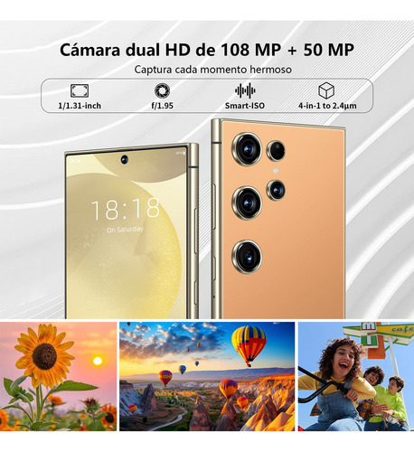 Smartphones S26 Ultra Dual Sim 12gb Ram+256gb 5000mah Android 14