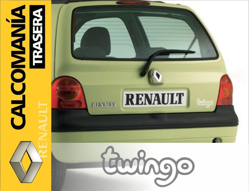 Calcomania Adhesivo Porton Trasero Renault Twingo