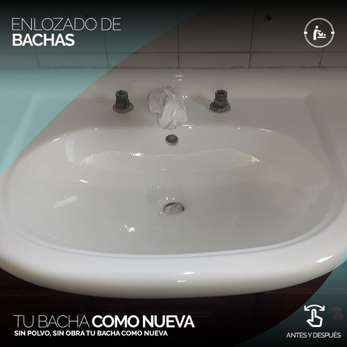 Imagen 6 de 10 de Enlozado De Bañeras Bachas Y Azulejos