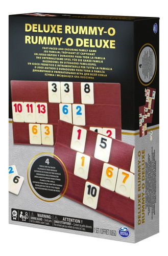 Juego De Mesa Rummy - O Deluxe 2 - 4 Jugadores +6 Años