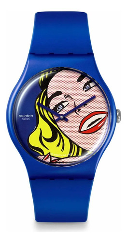 Reloj Swatch Suoz352 Nuevo. Gtia Oficial, Envío Sin Costo