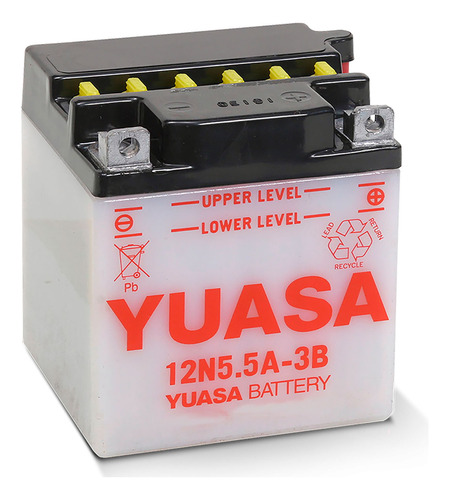 Batería Moto Yuasa 12n5.5a-3b