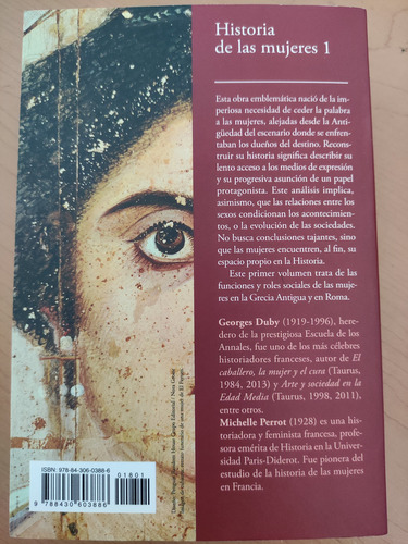 Historia De Las Mujeres 1. Georges Duby. Ed. Taurus