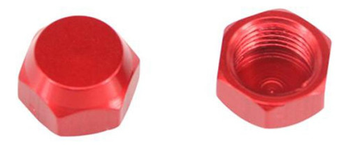 Tapa Del Tornillo Del Mango Del Carrete Roja