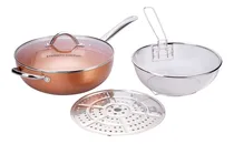 Comprar Wok Antiadherente Eternity Copper - Original Tv