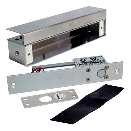 Imagen 4 de 9 de Kit Control Acceso Cerradura Perno 10 Llaveros Botón Y Ups