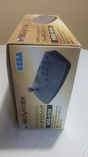 Controle Arcade Sega Saturn Hss-0104 Caixa - Impecável