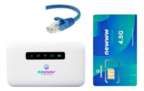 Modem Router Portatil Rj45 4g Internet Movil Newww