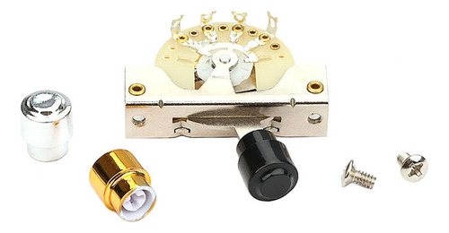 Interruptor Selector De Pastilla De Guitarra Con Tapas De