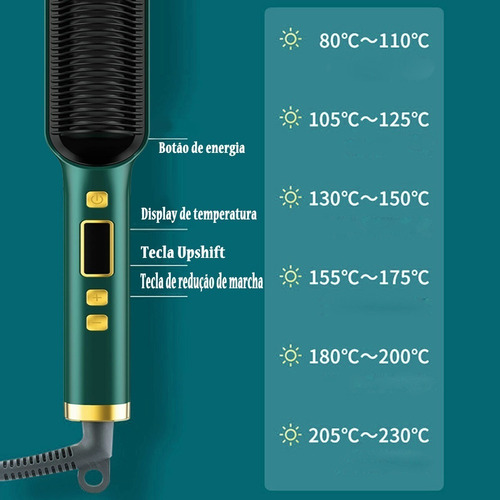 Cepillo De Pelo De Aniones Ironex Alaciador Multifuncional