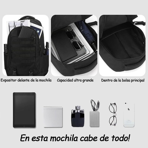 Mochila Viaje 45l Mochila Hombre Mochila Militar Mochila Tactica Pesca Para Deportes Al Aire Libre