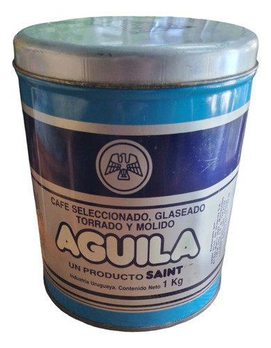 Lata De Cafe Aguila De 1 Kilo, Vacía 