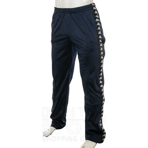 Pantalón Kappa 222 Banda Astoria Snaps Blue Marine J60