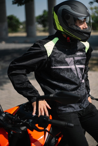 Imagen 7 de 9 de Casco Moto Vertigo V32 Warrior Mate Visor Cristal. Tienda Of