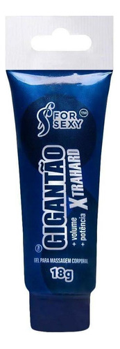  Gel Excitante Masculino Gigantão Xtra Hard 18g - For Sexy